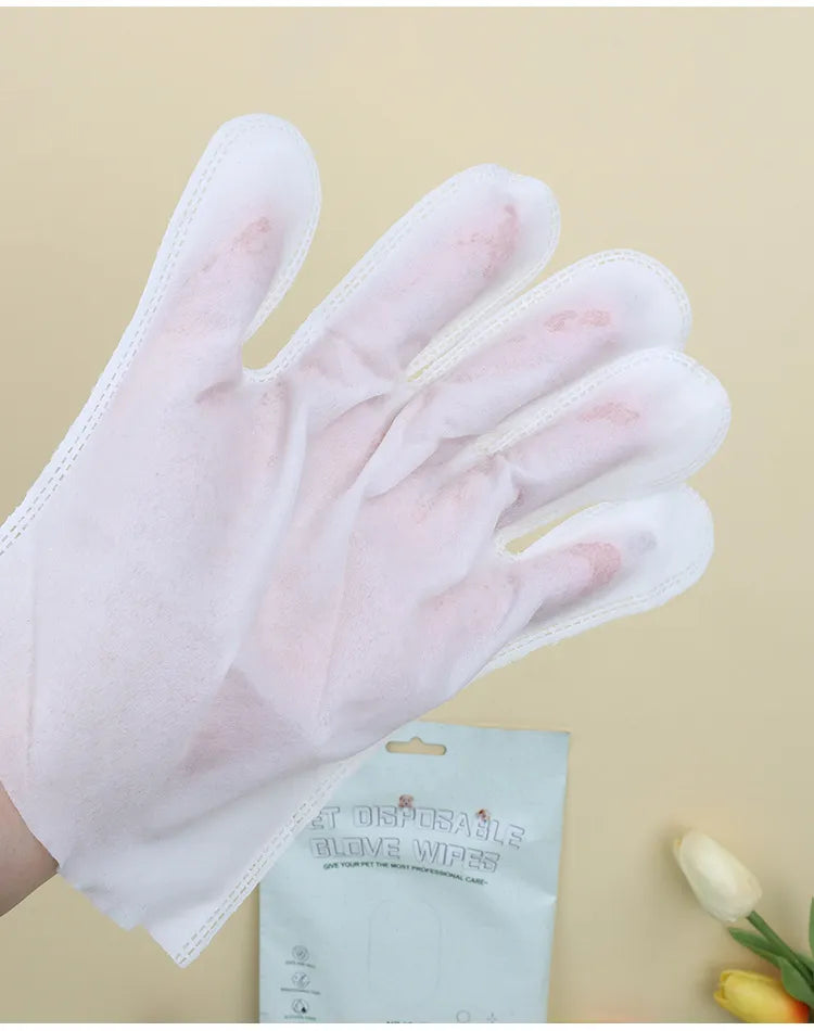 Pet Grooming Glove Wipes