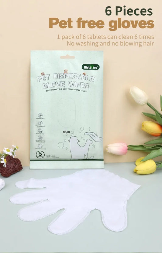 Pet Grooming Glove Wipes