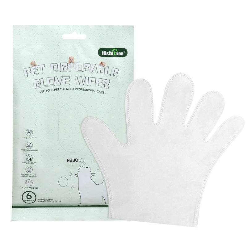 Pet Grooming Glove Wipes